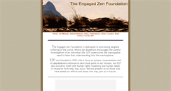 Desktop Screenshot of engaged-zen.org